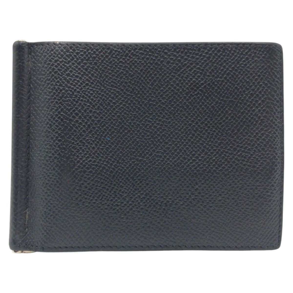 15642
HERMES エルメス ブラック ヴォーエプソン 折財布 札入れ マネークリップ B刻印  メンズ