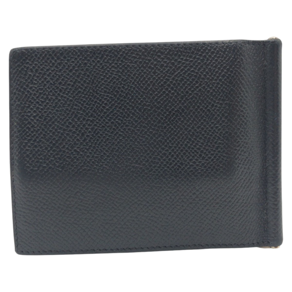 15642
HERMES エルメス ブラック ヴォーエプソン 折財布 札入れ マネークリップ B刻印  メンズ