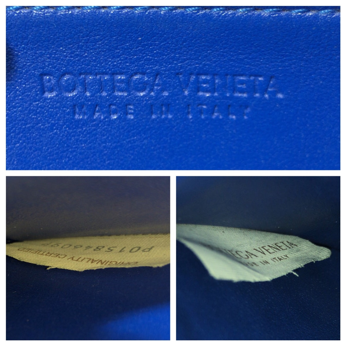 15649
BOTTEGAVENETA ボッテガヴェネタ マキシイントレチャート ブラック 黒 ブルー レザー 長財布 ロングウォレット  メンズ