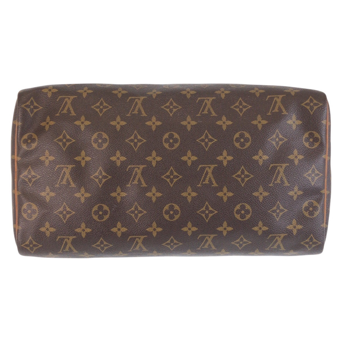 15666
LOUIS VUITTON ルイヴィトン モノグラム スピーディ35 ブラウン ゴールド金具 PVC / レザー M41524 ハンドバッグ ボストンバッグ  レディース