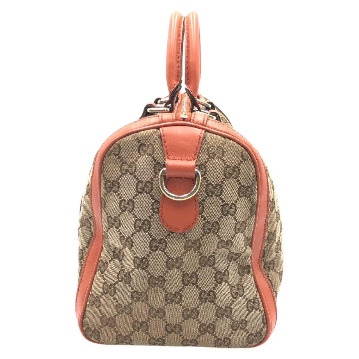 15669
GUCCI グッチ シェリーライン ブラウン オレンジ パープル GGキャンバス C967639 ボストンバッグ ミニボストンバッグ 2WAY  レディース