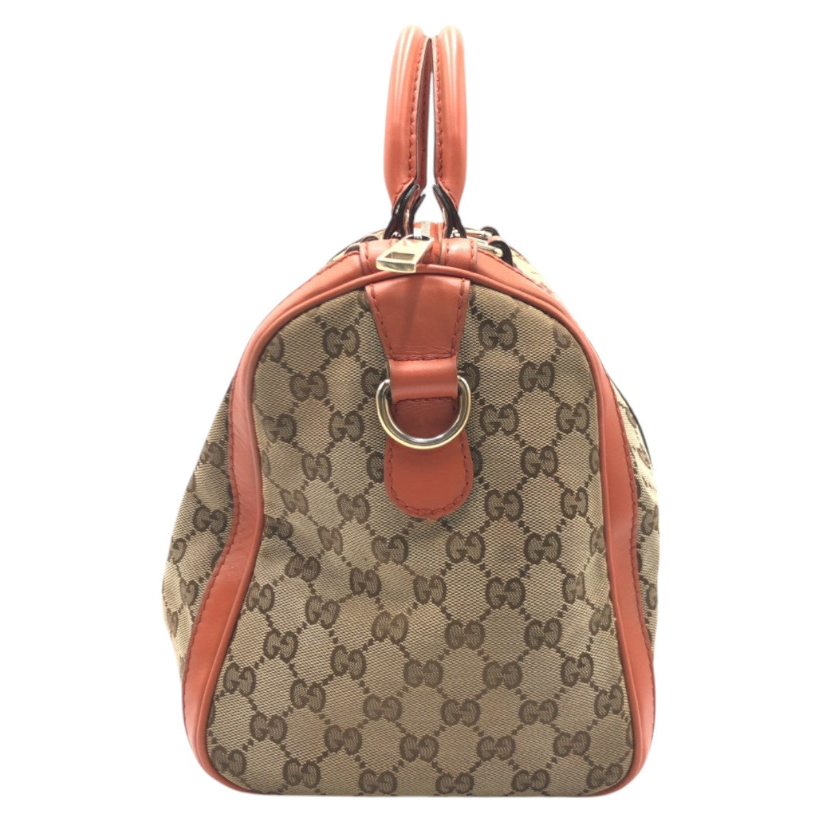 15669
GUCCI グッチ シェリーライン ブラウン オレンジ パープル GGキャンバス C967639 ボストンバッグ ミニボストンバッグ 2WAY  レディース