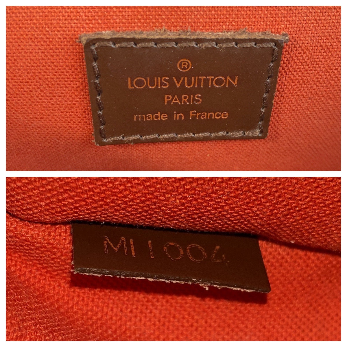 15679
LOUIS VUITTON ルイヴィトン ダミエ オラフ ブラウン ゴールド金具 PVC N41442 ショルダーバッグ ポシェット  レディース