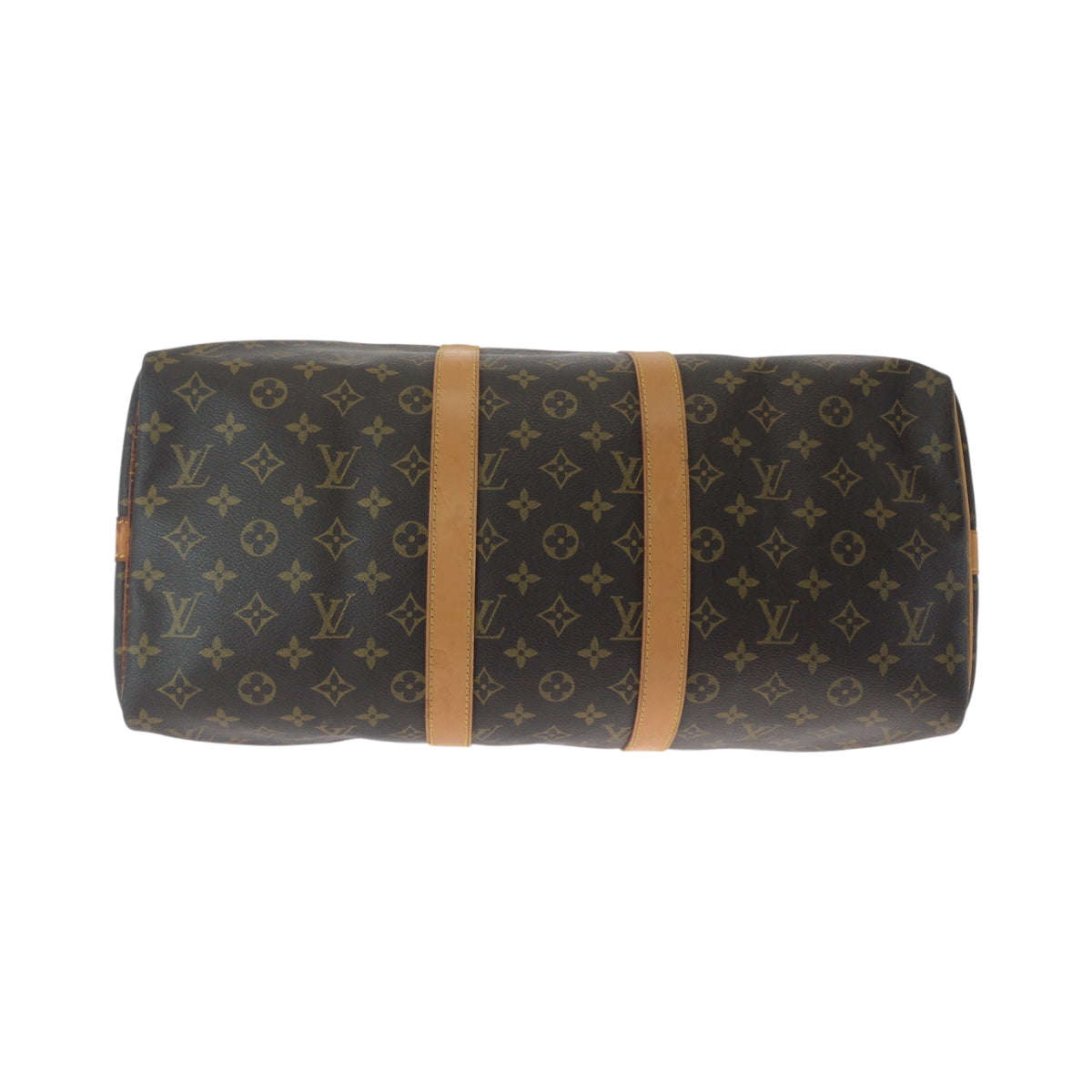 15697
LOUIS VUITTON ルイヴィトン モノグラム キーポル45 バンドリエール 男女兼用 ブラウン ゴールド金具 PVC M41428 ショルダーバッグ ボストンバッグ 2way  レディース