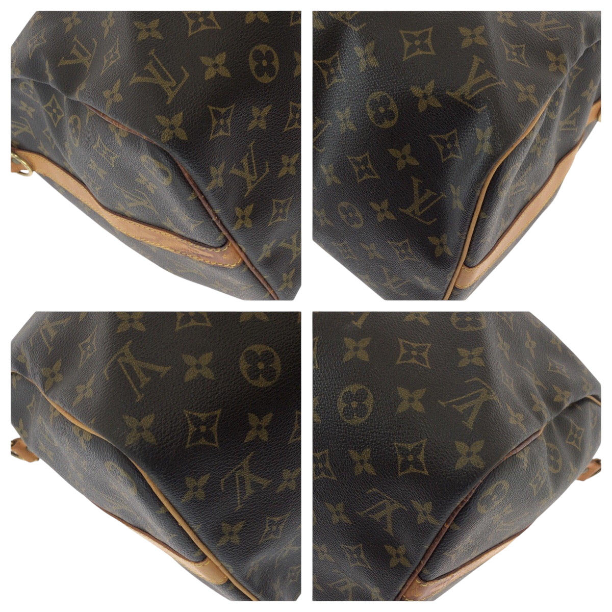 15697
LOUIS VUITTON ルイヴィトン モノグラム キーポル45 バンドリエール 男女兼用 ブラウン ゴールド金具 PVC M41428 ショルダーバッグ ボストンバッグ 2way  レディース