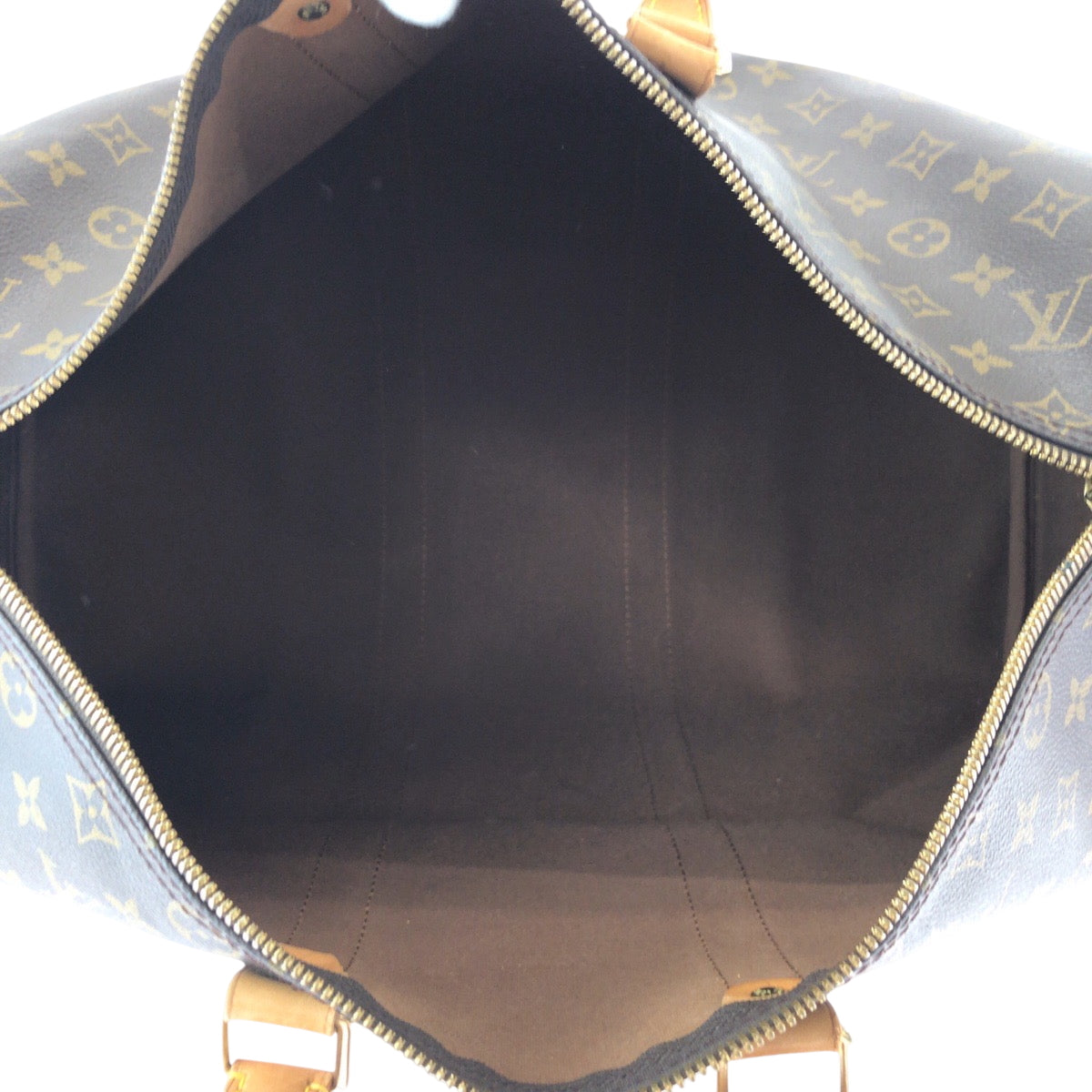 15697
LOUIS VUITTON ルイヴィトン モノグラム キーポル45 バンドリエール 男女兼用 ブラウン ゴールド金具 PVC M41428 ショルダーバッグ ボストンバッグ 2way  レディース