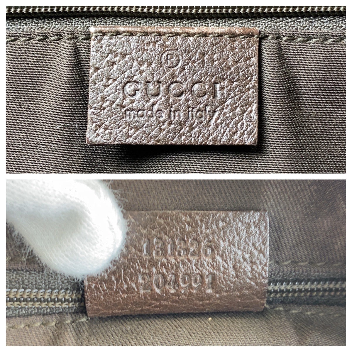 15698
GUCCI グッチ アビー ベージュ ブラウン ゴールド金具 GGキャンバス / レザー 131326 ショルダーバッグ メッセンジャーバッグ  レディース ABP27