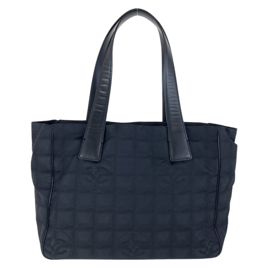 15699
CHANEL シャネル ヴィンテージ ニュートラベルライン ココマーク ブラック 黒 ゴールド金具 キャンバス / レザー トートバッグ ショルダーバッグ  レディース