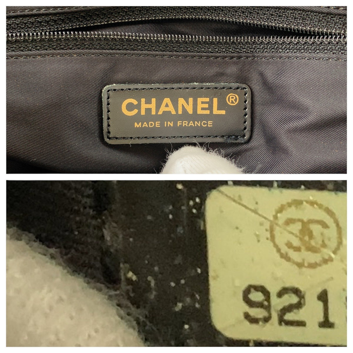 15699
CHANEL シャネル ヴィンテージ ニュートラベルライン ココマーク ブラック 黒 ゴールド金具 キャンバス / レザー トートバッグ ショルダーバッグ  レディース