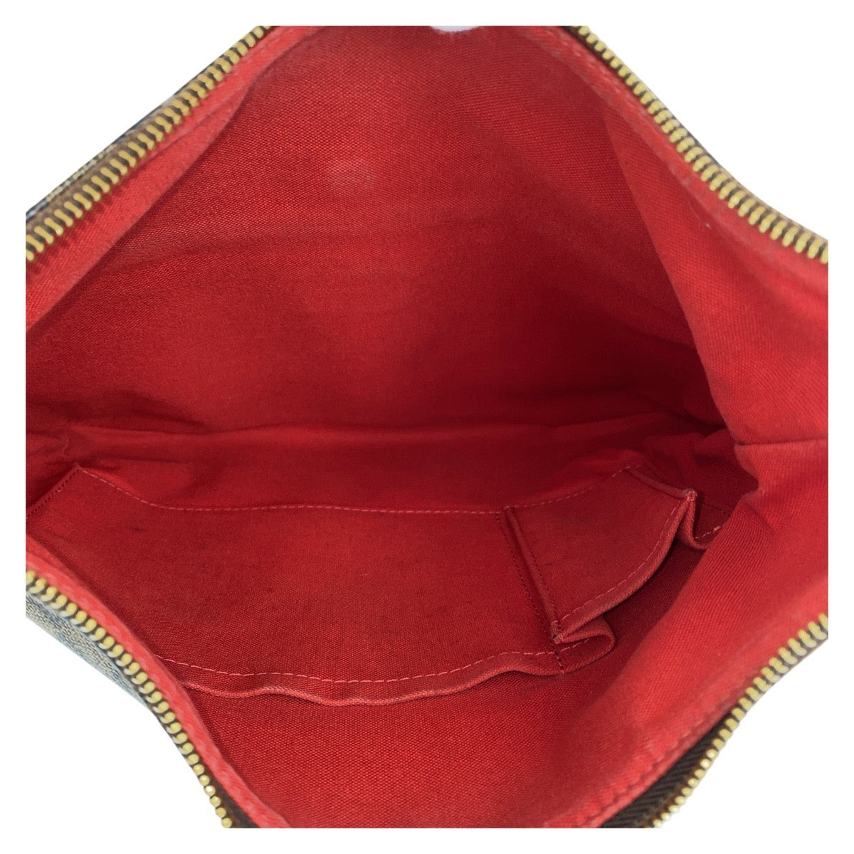 15702
LOUIS VUITTON ルイヴィトン ダミエ ブルームズベリPM ブラウン ゴールド金具 PVC / レザー N42251 ショルダーバッグ メッセンジャーバッグ  レディース