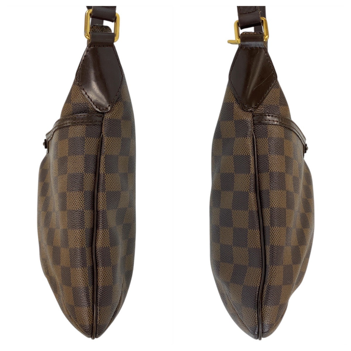15702
LOUIS VUITTON ルイヴィトン ダミエ ブルームズベリPM ブラウン ゴールド金具 PVC / レザー N42251 ショルダーバッグ メッセンジャーバッグ  レディース