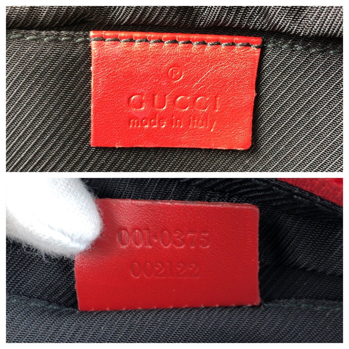 15710
GUCCI グッチ レッド ベージュ ゴールド金具 GGキャンバス / レザー 001 0375 ショルダーバッグ メッセンジャーバッグ  レディース ABP34