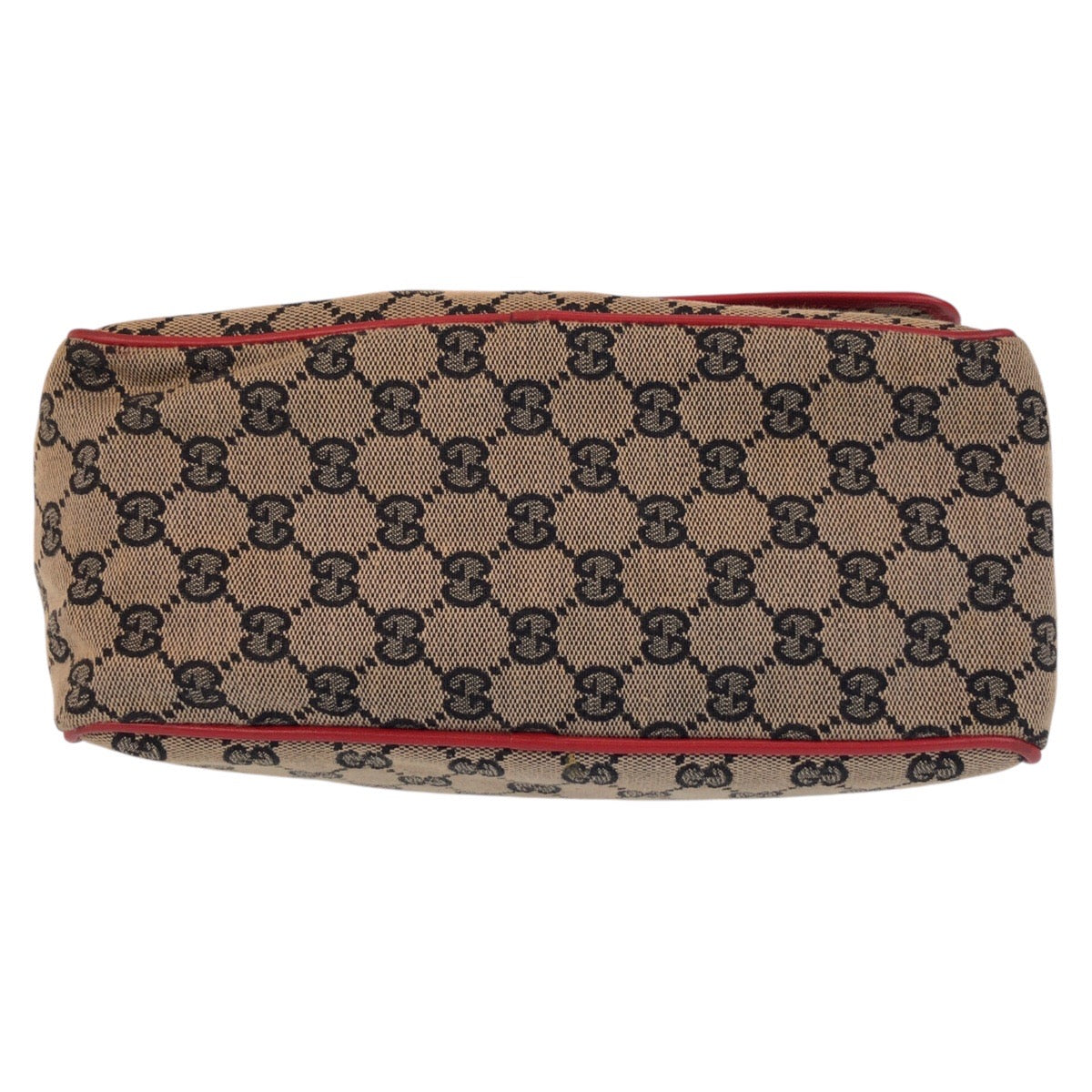 15710
GUCCI グッチ レッド ベージュ ゴールド金具 GGキャンバス / レザー 001 0375 ショルダーバッグ メッセンジャーバッグ  レディース ABP34