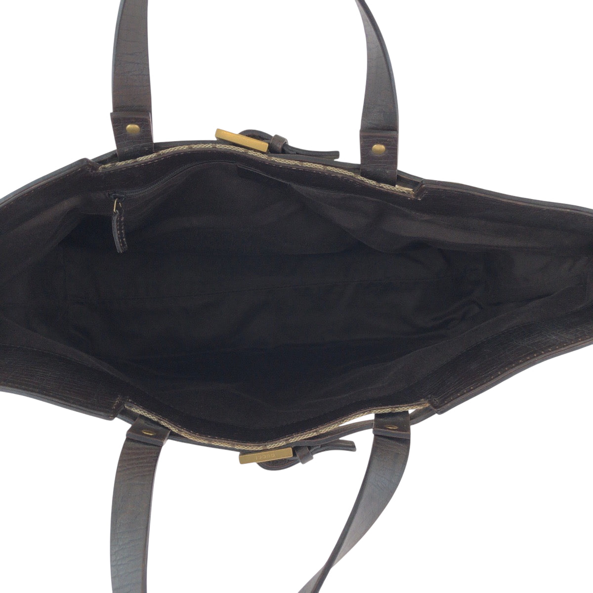 15712
GUCCI グッチ ベージュ ブラウン ゴールド金具 GGキャンバス 106251 トートバッグ ハンドバッグ  レディース