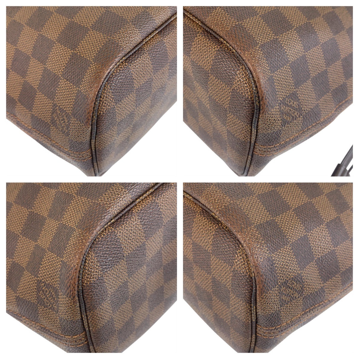 15713
LOUIS VUITTON ルイヴィトン ダミエ ネヴァーフルPM ブラウン ゴールド金具 PVC / レザー N51109 トートバッグ ショルダーバッグ  レディース