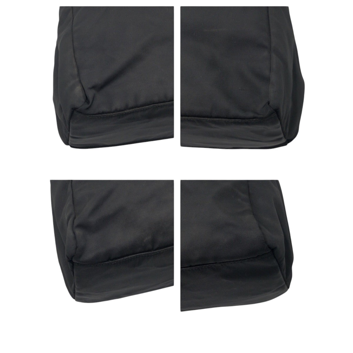 15720
PRADA プラダ テスート 三角ロゴ ブラック 黒 ナイロン ハンドバッグ トートバッグ レディース ABP