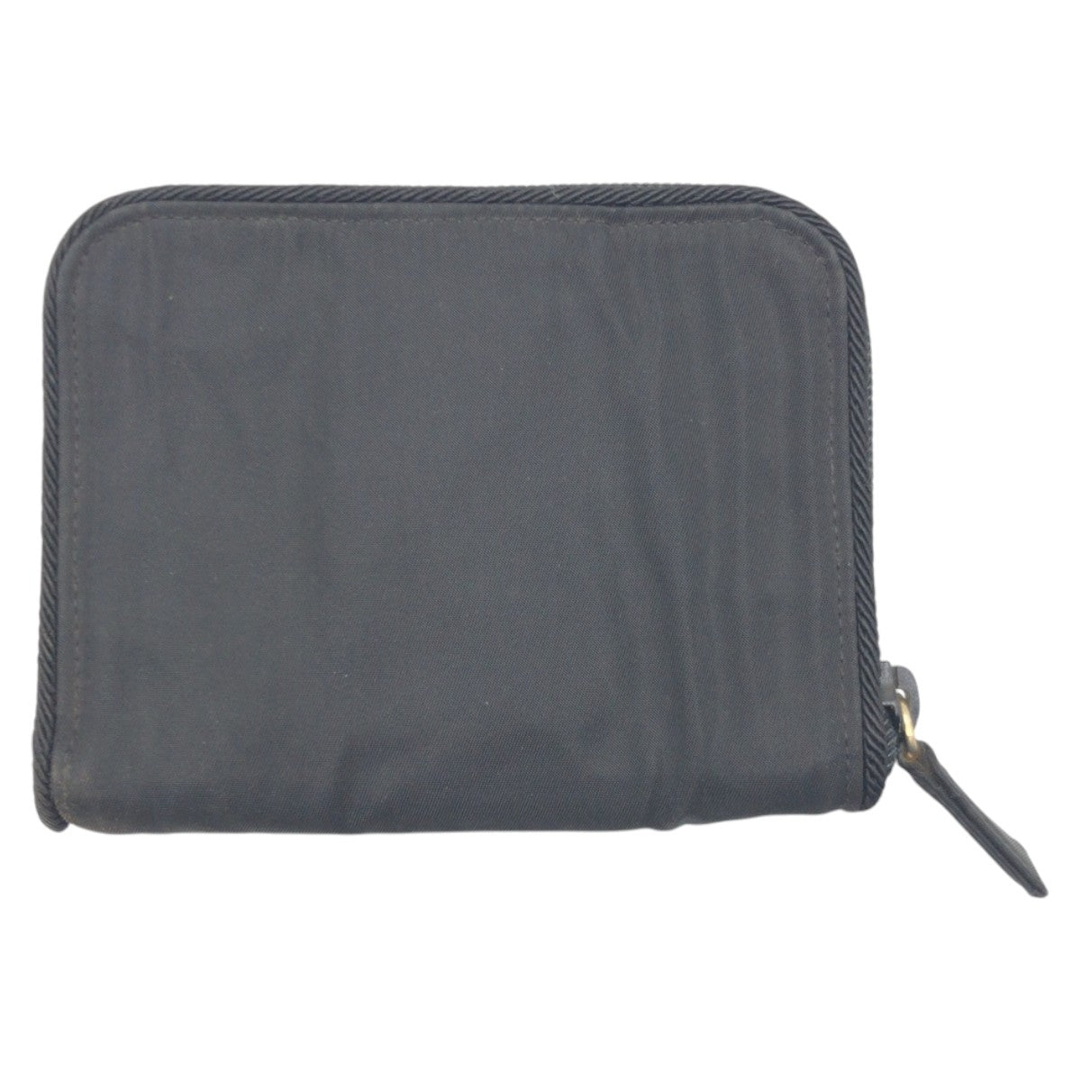 15721
PRADA プラダ ヴィンテージ ブラック 黒 ナイロン 二つ折り財布 折り財布 コンパクトウォレット  レディース AB16