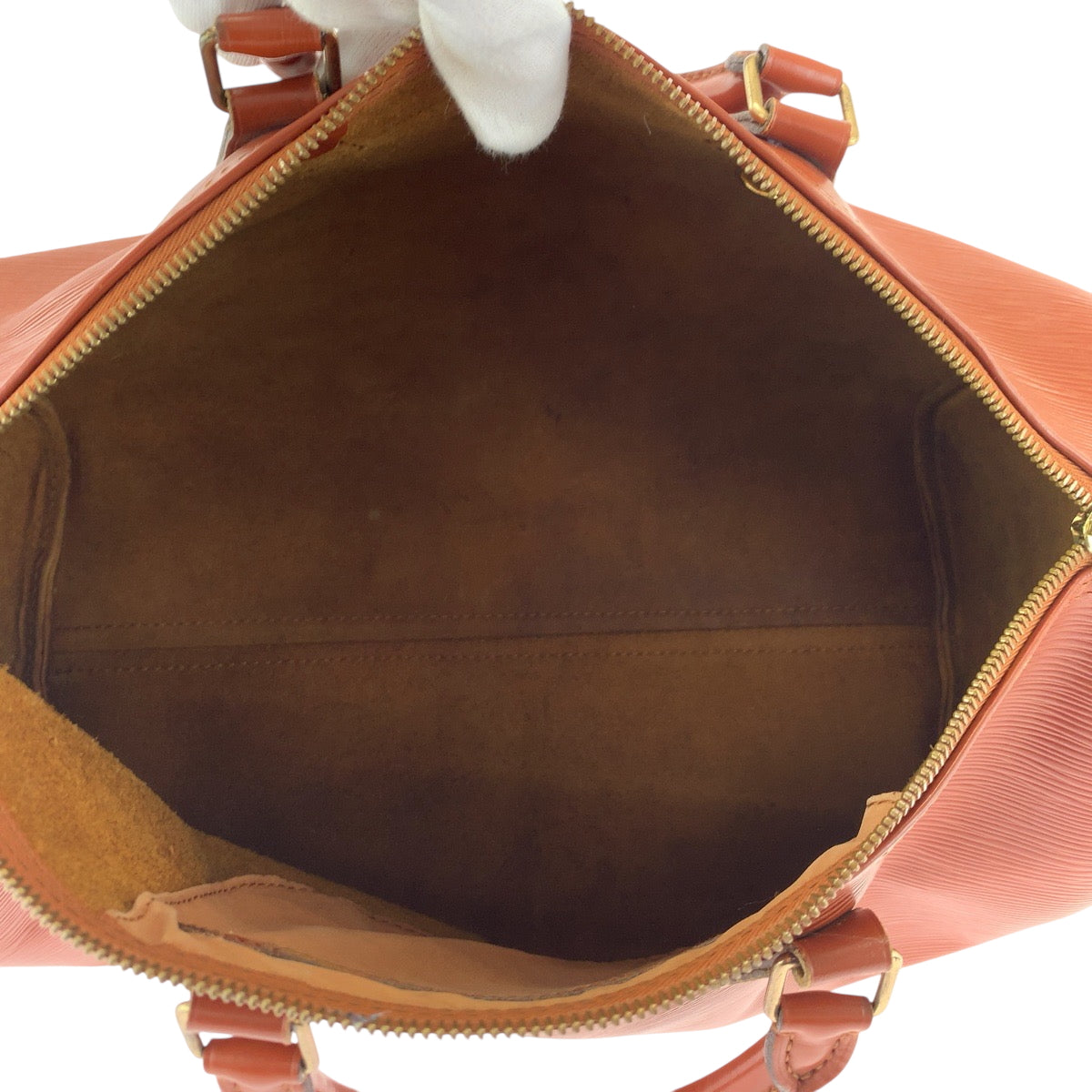 15723
LOUIS VUITTON ルイヴィトン エピ スピーディ35 ブラウン ゴールド金具 エピレザー M42993 ハンドバッグ ミニボストンバッグ  レディース