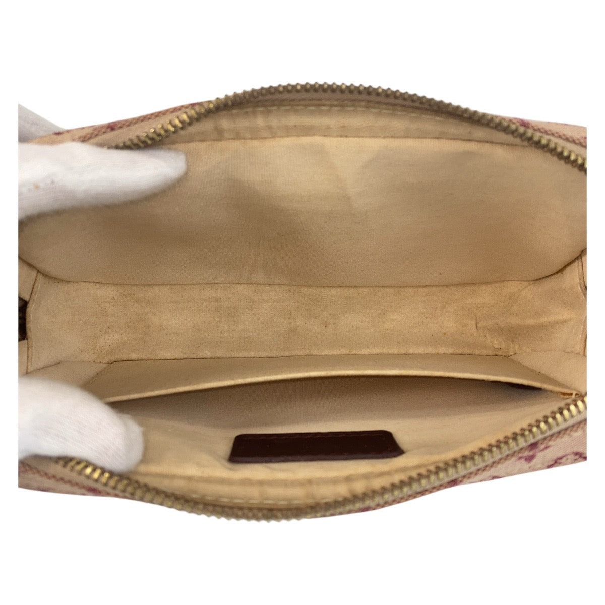 19829
LOUIS VUITTON ルイヴィトン モノグラムミニ ジュリエットMM ピンク ブラウン ゴールド金具 キャンバス / レザー M92219 ショルダーバッグ ポシェット レディース AB35