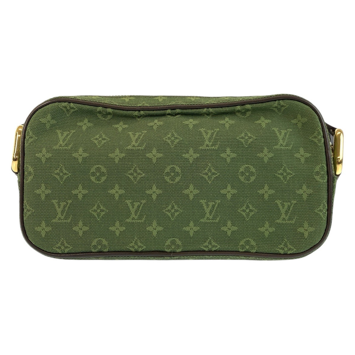 15725
LOUIS VUITTON ルイヴィトン モノグラム ミニ ジュリエット カーキ ゴールド金具 キャンバス / レザー M92418 ショルダーバッグ ポシェット  レディース