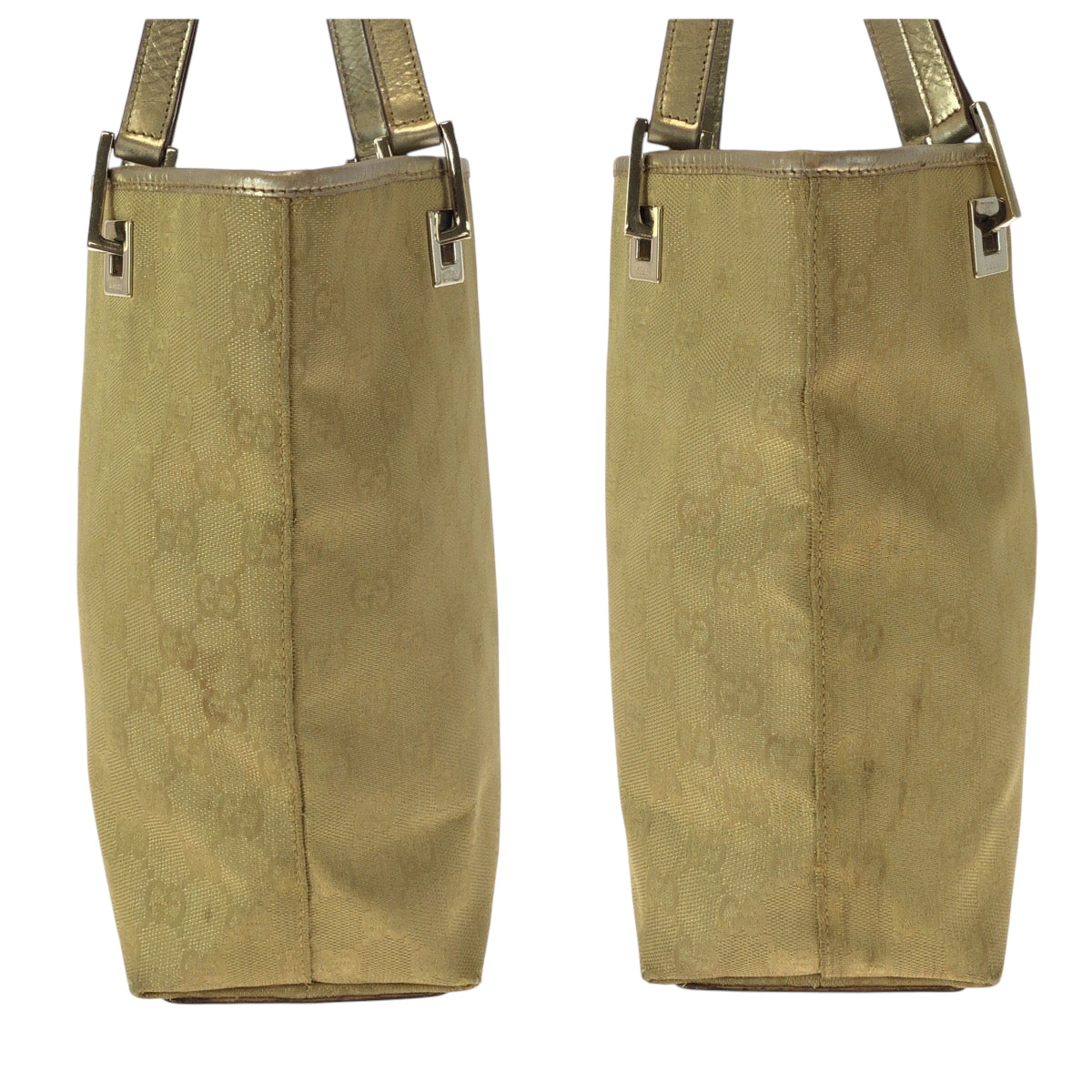 15726
GUCCI グッチ ゴールド ゴールド金具 GGキャンバス 002 1099 トートバッグ ハンドバッグ  レディース AB19