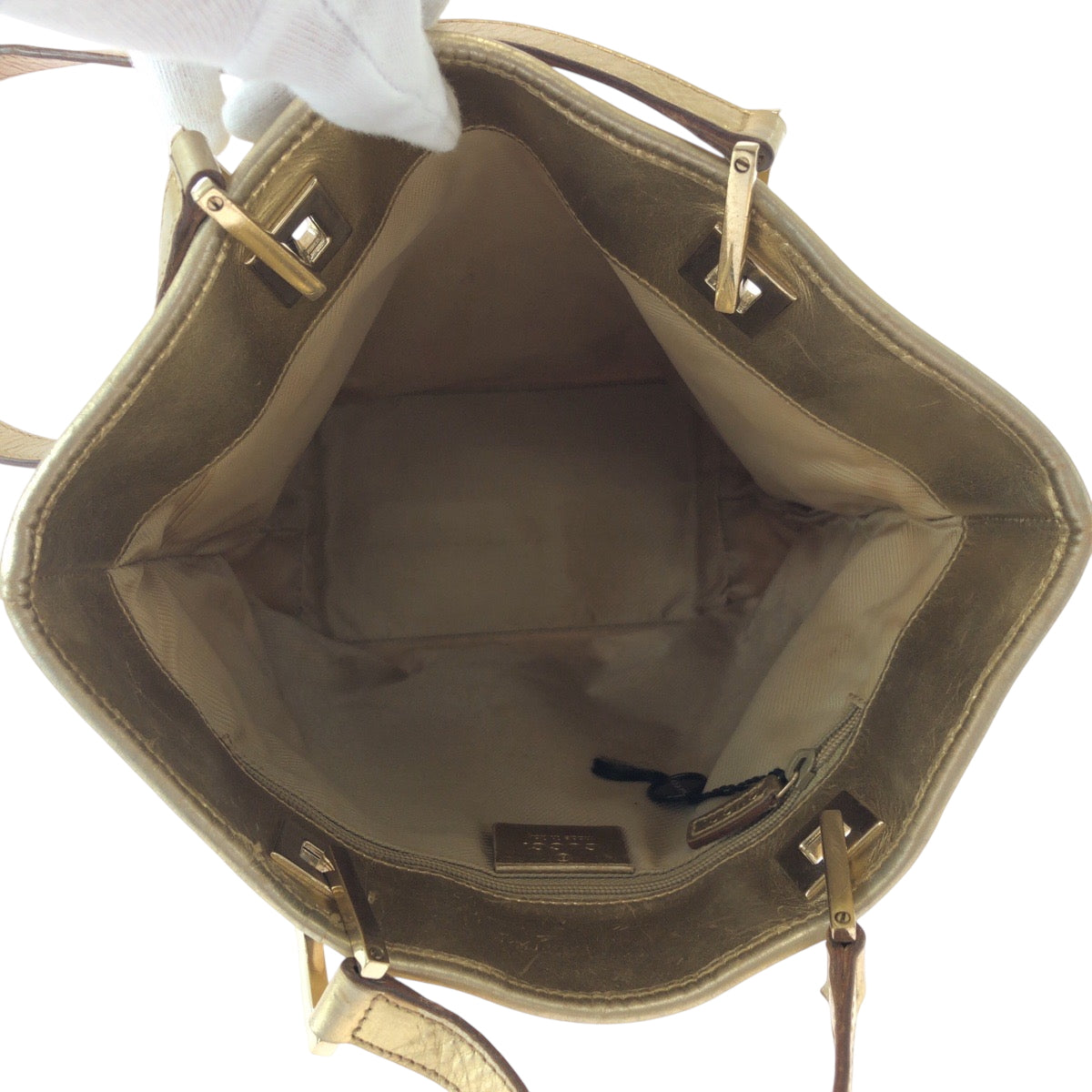 15726
GUCCI グッチ ゴールド ゴールド金具 GGキャンバス 002 1099 トートバッグ ハンドバッグ  レディース AB19