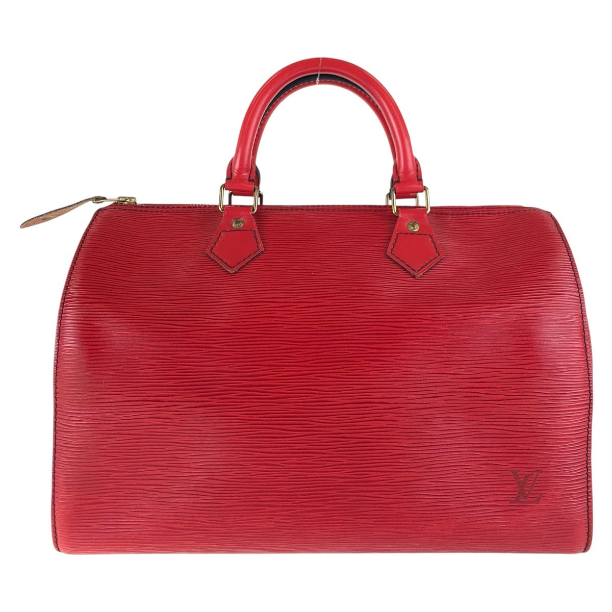 15734
LOUIS VUITTON ルイヴィトン エピ スピーディ 30 カスティリアンレッド ゴールド金具 レザー M43007 ハンドバッグ ミニボストンバッグ  レディース