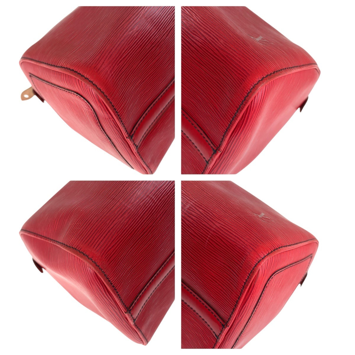 15734
LOUIS VUITTON ルイヴィトン エピ スピーディ 30 カスティリアンレッド ゴールド金具 レザー M43007 ハンドバッグ ミニボストンバッグ  レディース