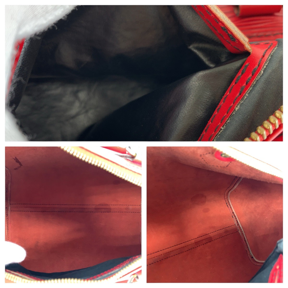 15734
LOUIS VUITTON ルイヴィトン エピ スピーディ 30 カスティリアンレッド ゴールド金具 レザー M43007 ハンドバッグ ミニボストンバッグ  レディース