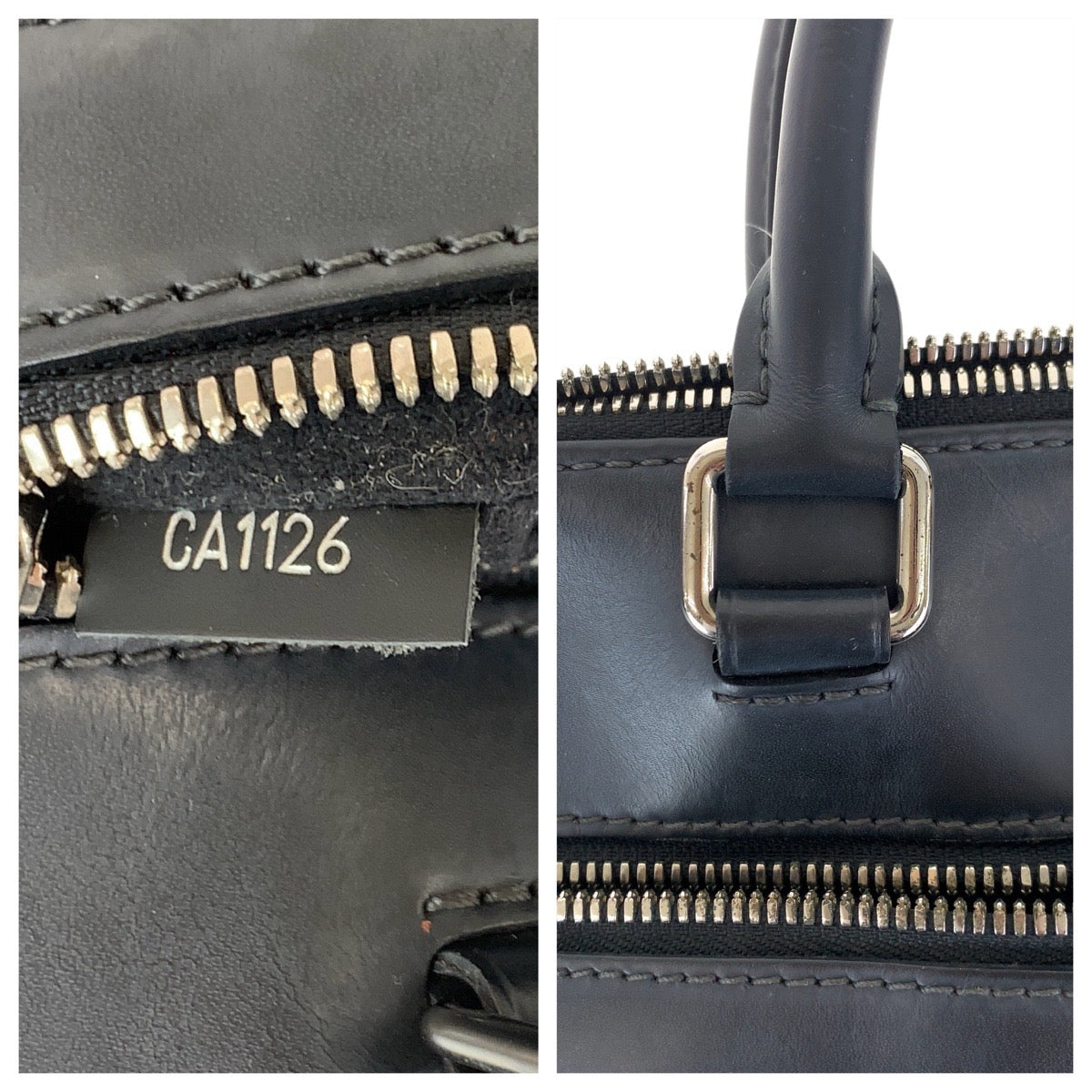 15735
LOUIS VUITTON ルイヴィトン ダミエ グラフィット ポルト ドキュマンジュール NM ブラック 黒 シルバー金具 PVC / レザー N48260 ビジネスバッグ ブリーフケース 2way  メンズ