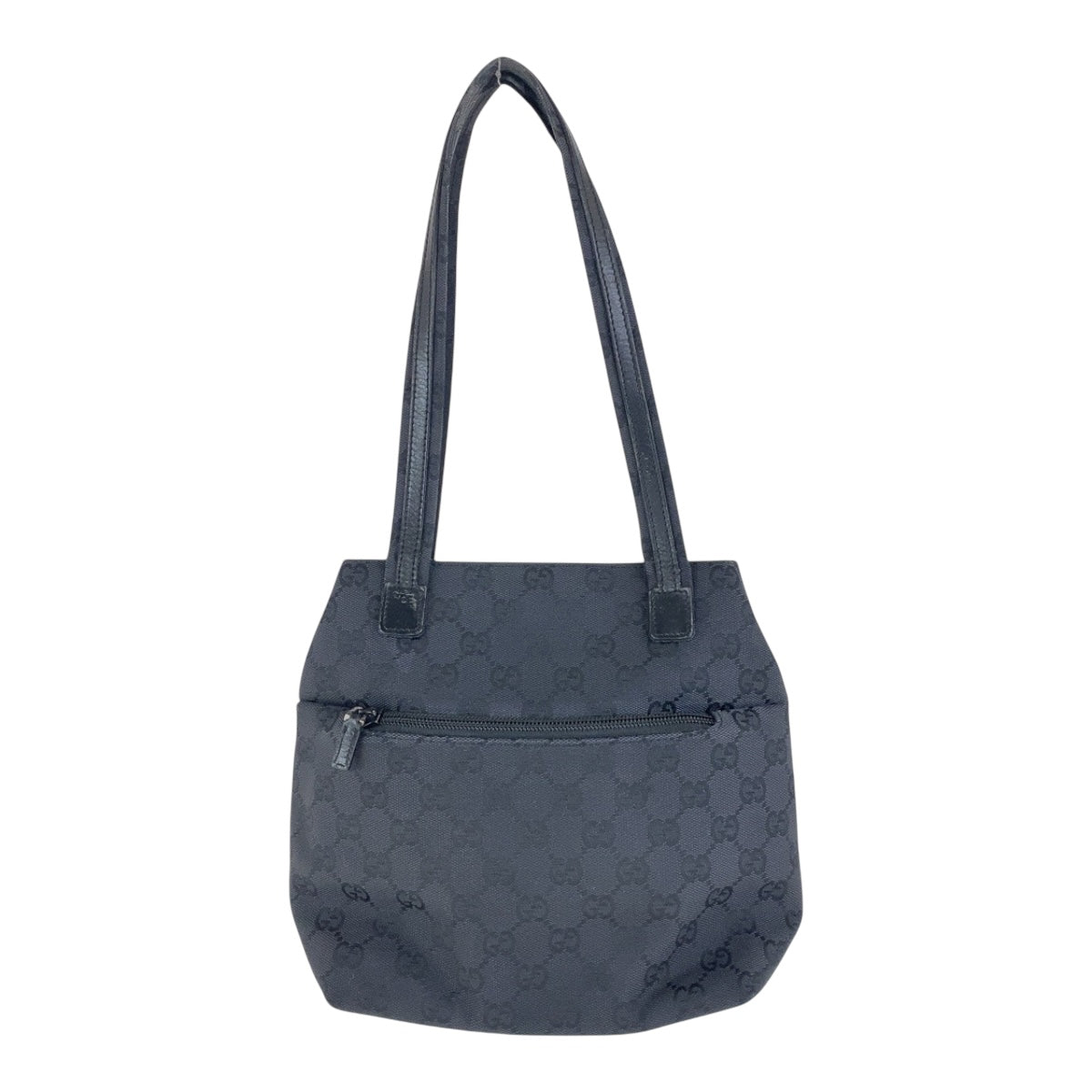 15757
GUCCI グッチ ブラック 黒 シルバー金具 GGキャンバス / レザー 002 1075 ショルダーバッグ  レディース AB18