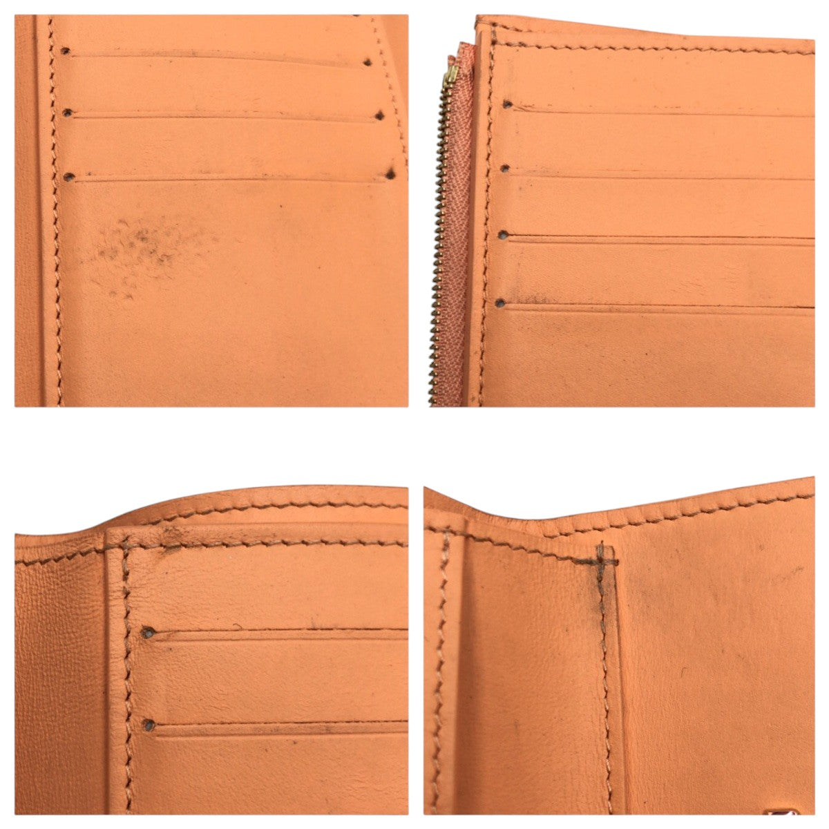 15770
LOUIS VUITTON ルイヴィトン ポルトフォイユ カプシーヌ ベージュ レザー M82149 三つ折り財布 折財布 コンパクトウォレット  レディース