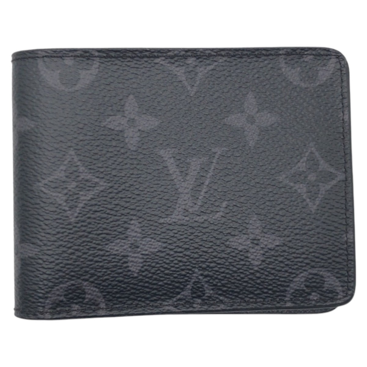 15771
LOUIS VUITTON ルイヴィトン モノグラム ポルトフォイユ スレンダー ブラック 黒 PVC M62294 二つ折り財布 折り財布 コンパクトウォレット  メンズ