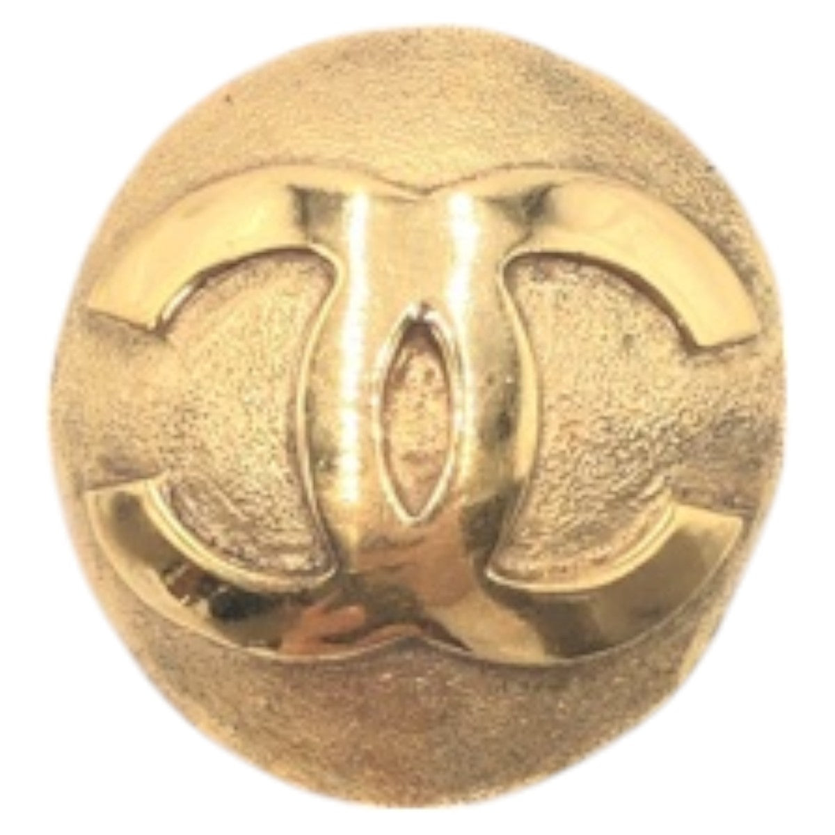 15774
 CHANEL Vintage Coco Mark Gold Metal 29 1257 Brooch for Women