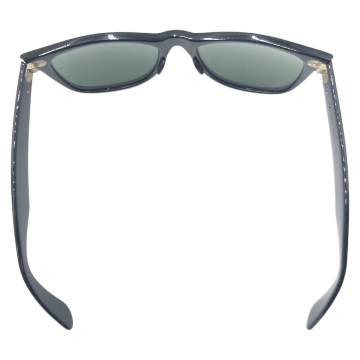 15796
Ray-Ban レイバン B&L ボシュロム ウェイファーラー ブラック 黒 プラスチック サングラス 男女兼用 ウェリントン  レディース