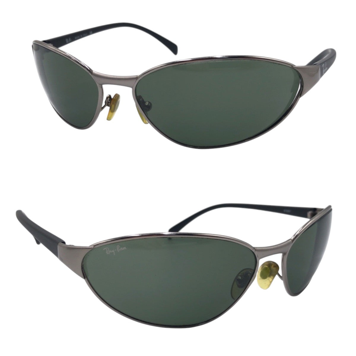 15797
Ray-Ban レイバン シルバー グリーン メタル W3061 サングラス 男女兼用 オーバル  メンズ