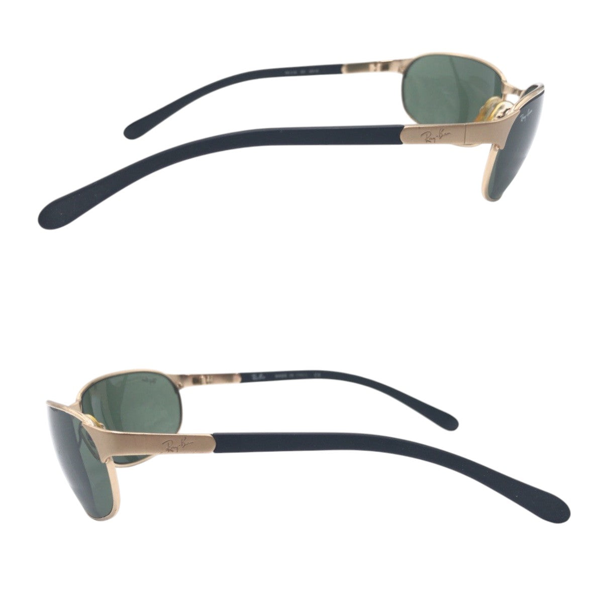 15799
Ray-Ban レイバン スカイウォー ゴールド グリーン ブラック 黒 メタル RB3146 001 60018 サングラス 男女兼用 スクエア  メンズ