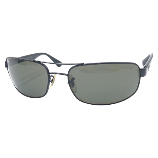 15804
Ray-Ban レイバン ブラック 黒 メタル RB3445 002/58 61□17 3P サングラス 偏光レンズ スクエア  メンズ