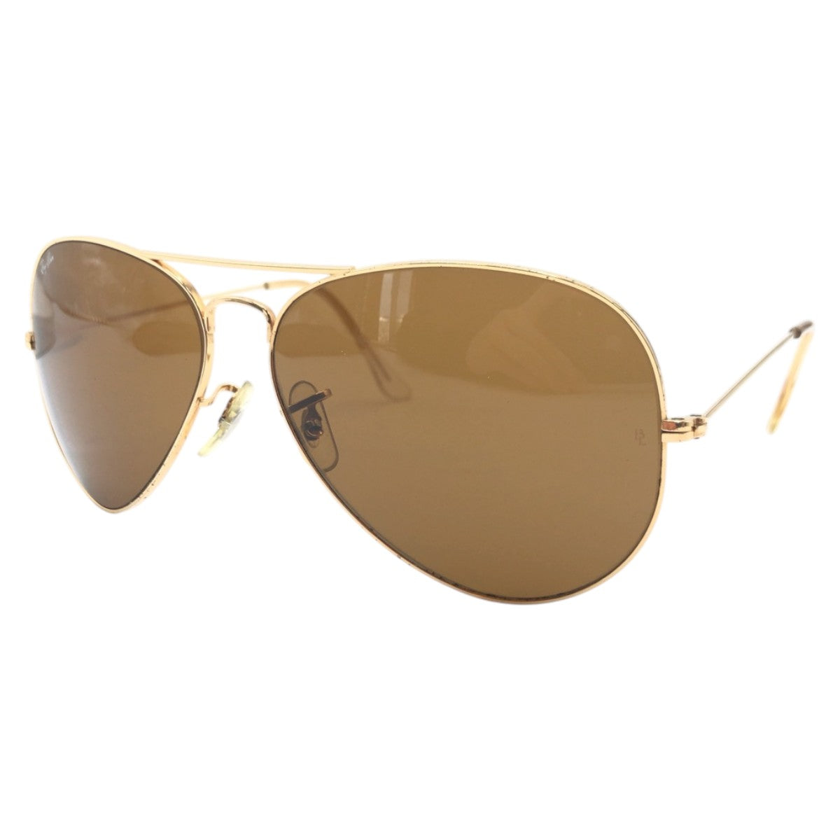 15806
Ray-Ban レイバン B&L ボシュロム アビエーター ゴールド ブラウン メタル サングラス 男女兼用 ティアドロップ  メンズ