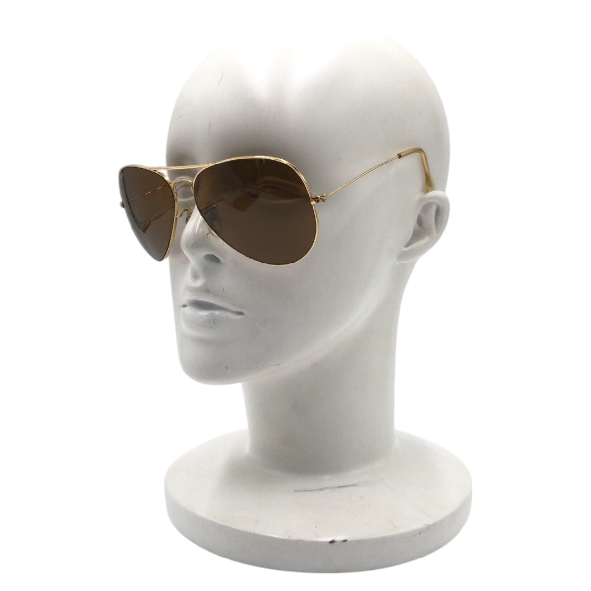 15806
Ray-Ban レイバン B&L ボシュロム アビエーター ゴールド ブラウン メタル サングラス 男女兼用 ティアドロップ  メンズ