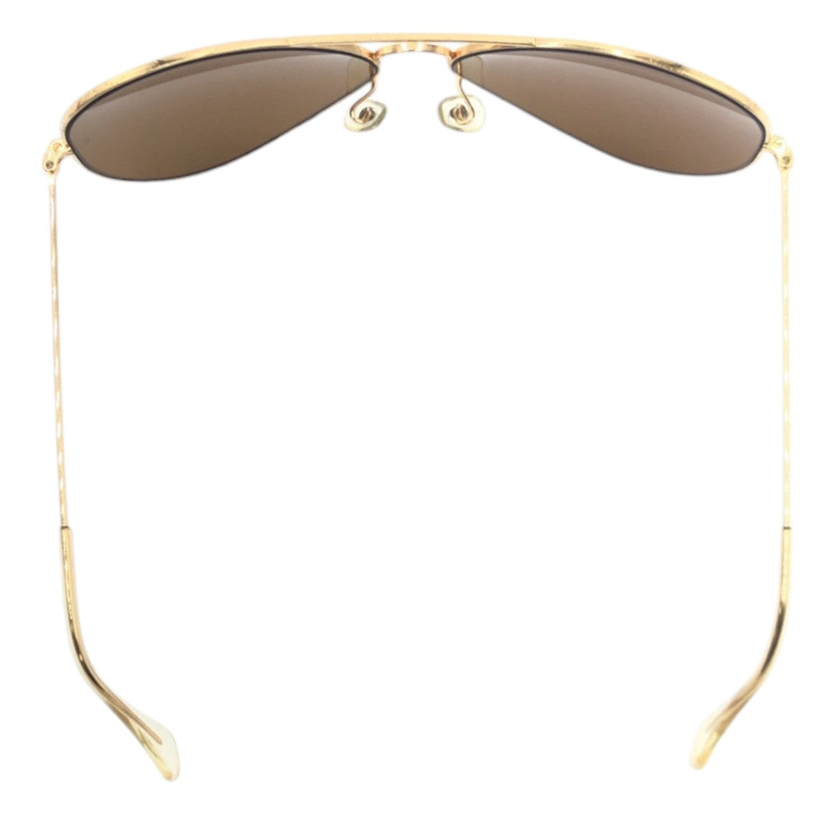 15806
Ray-Ban レイバン B&L ボシュロム アビエーター ゴールド ブラウン メタル サングラス 男女兼用 ティアドロップ  メンズ