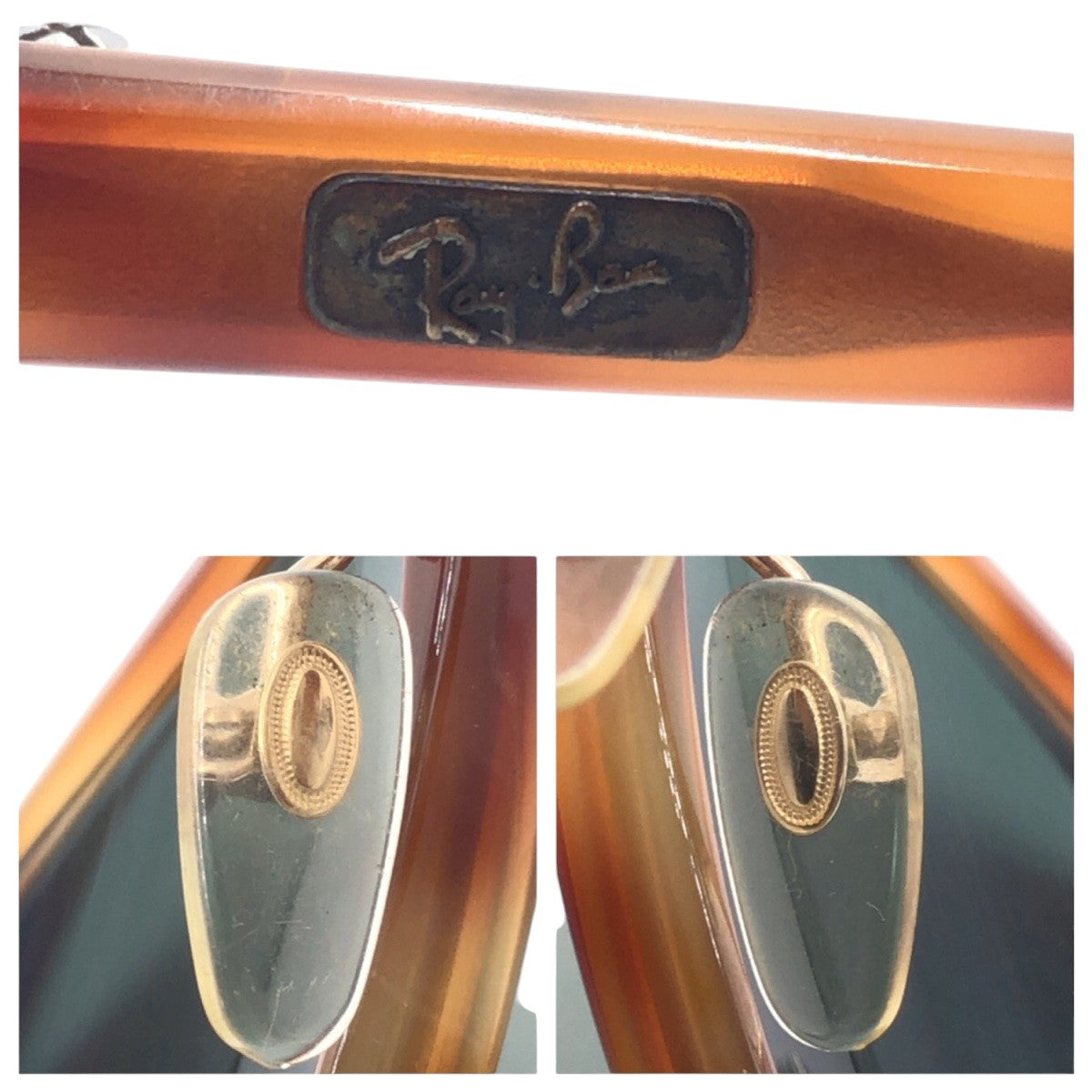 15808
 Ray-Ban BALTIMORE Brown Plastic #15 52□18 Sunglasses Eyeglass Frames Wellington Men's