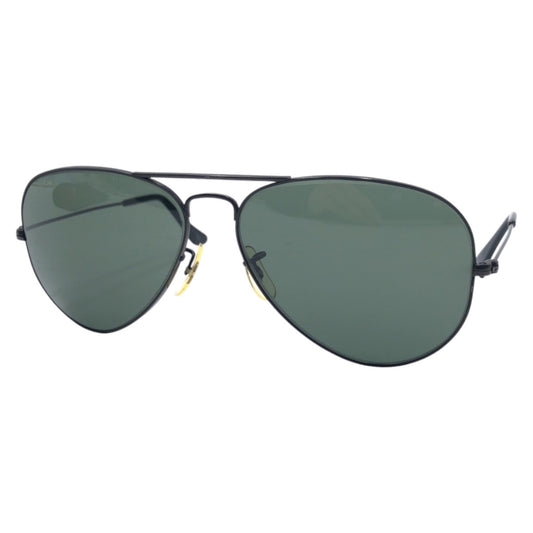 15810
Ray-Ban レイバン ヴィンテージ B&L ボシュロム アビエーター ブラック 黒 メタル サングラス ティアドロップ  メンズ