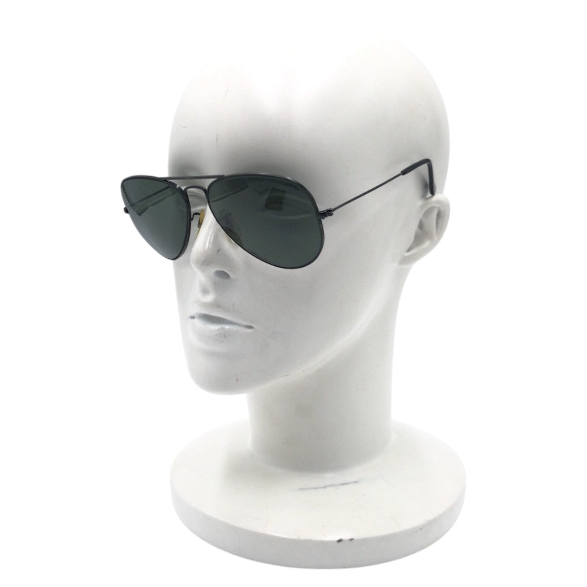 15810
Ray-Ban レイバン ヴィンテージ B&L ボシュロム アビエーター ブラック 黒 メタル サングラス ティアドロップ  メンズ