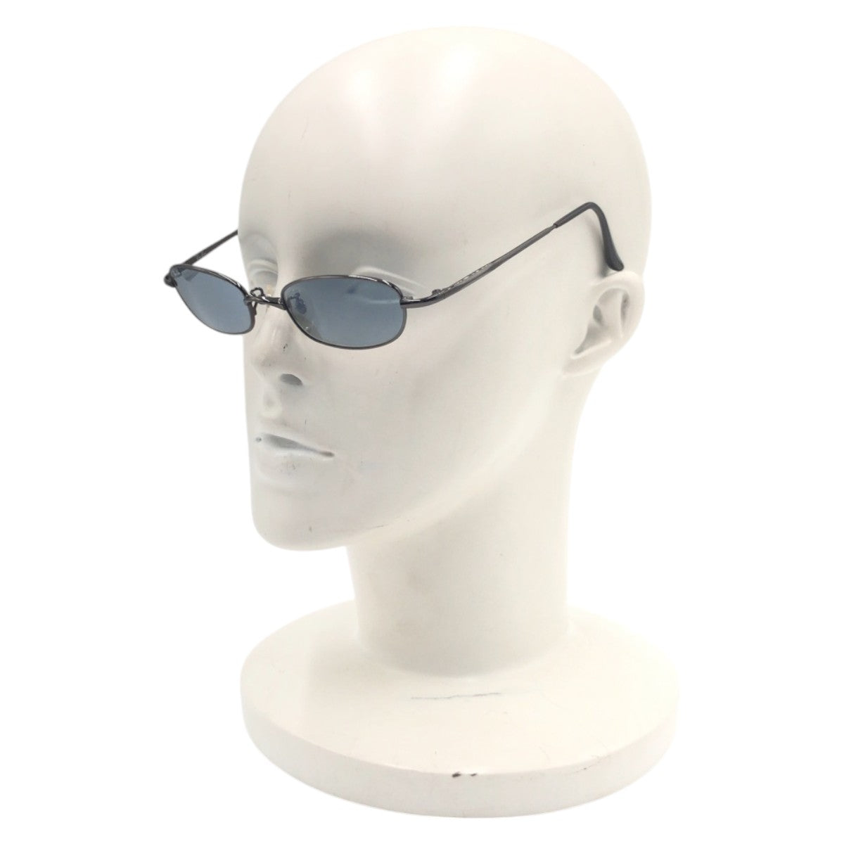 15812
Ray-Ban レイバン ブラック ブルー メタル RB3152 004/46 49□19 130 サングラス 男女兼用 オーバル  メンズ