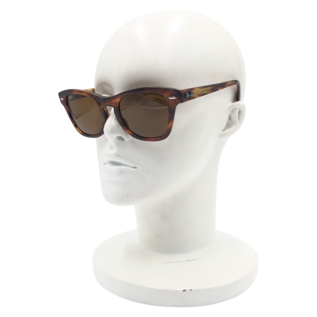 15813
Ray-Ban レイバン ブラウン プラスチック RB07078-F 954/33 53□21 145 3N サングラス 男女兼用 ウェリントン  メンズ