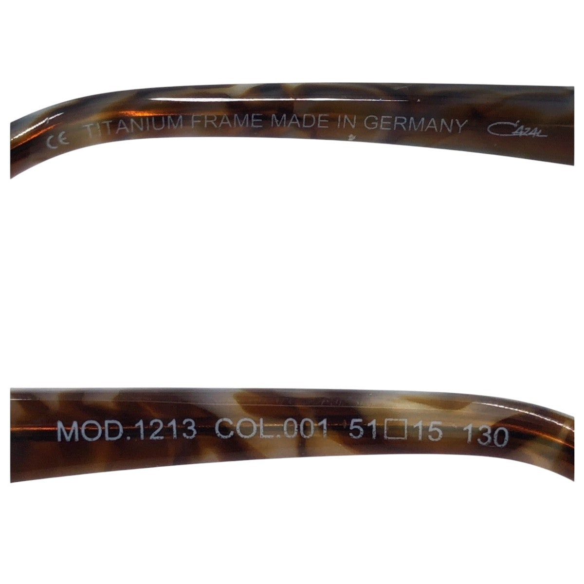 15815
CAZAL カザール ゴールド ブラウン メタル MOD.1213 col.001 51□15 130 サングラス メガネフレーム  メンズ