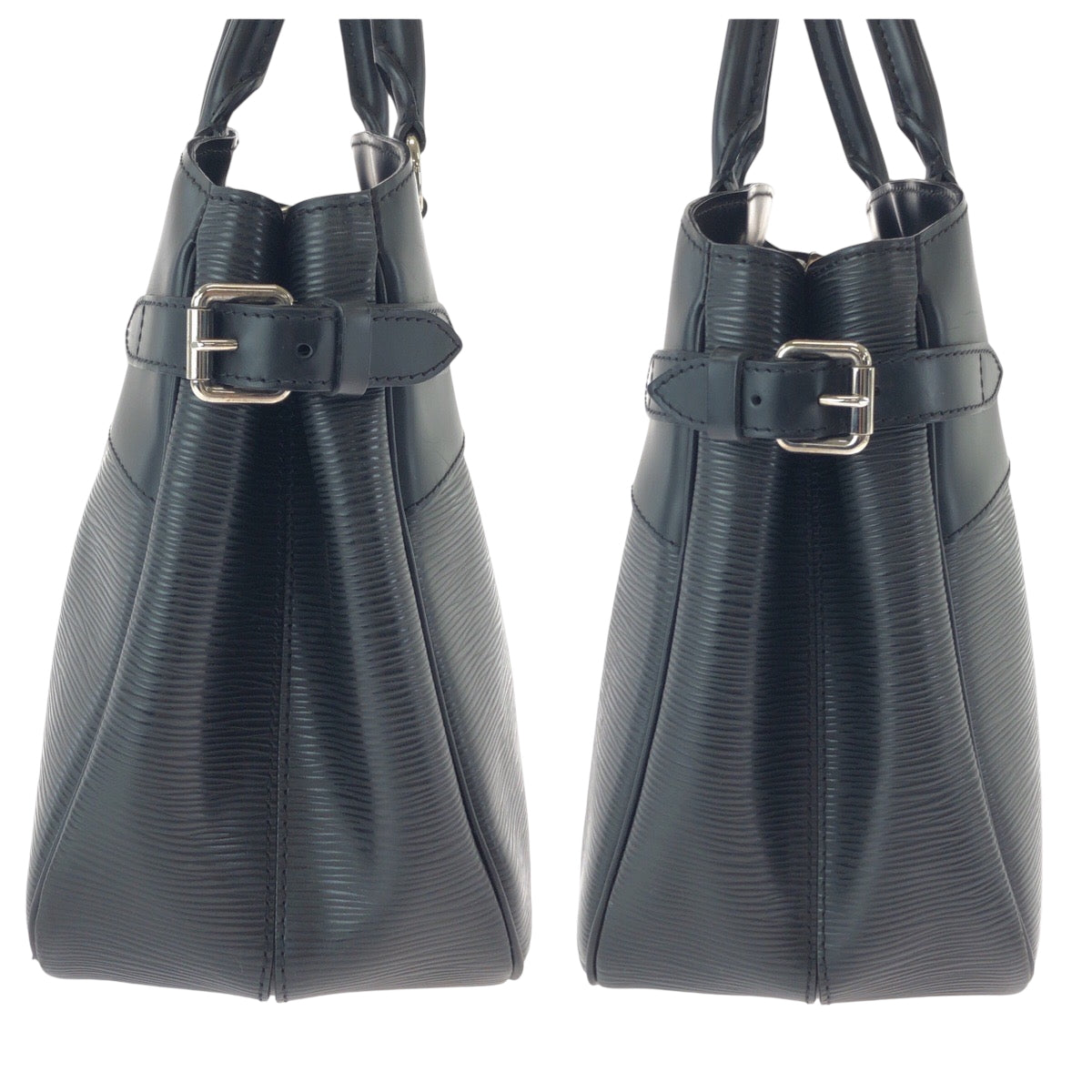 15817
LOUIS VUITTON ルイヴィトン エピ パッシィPM ノワール ブラック 黒 シルバー金具 エピレザー M59262 ハンドバッグ トートバッグ  レディース ABP55