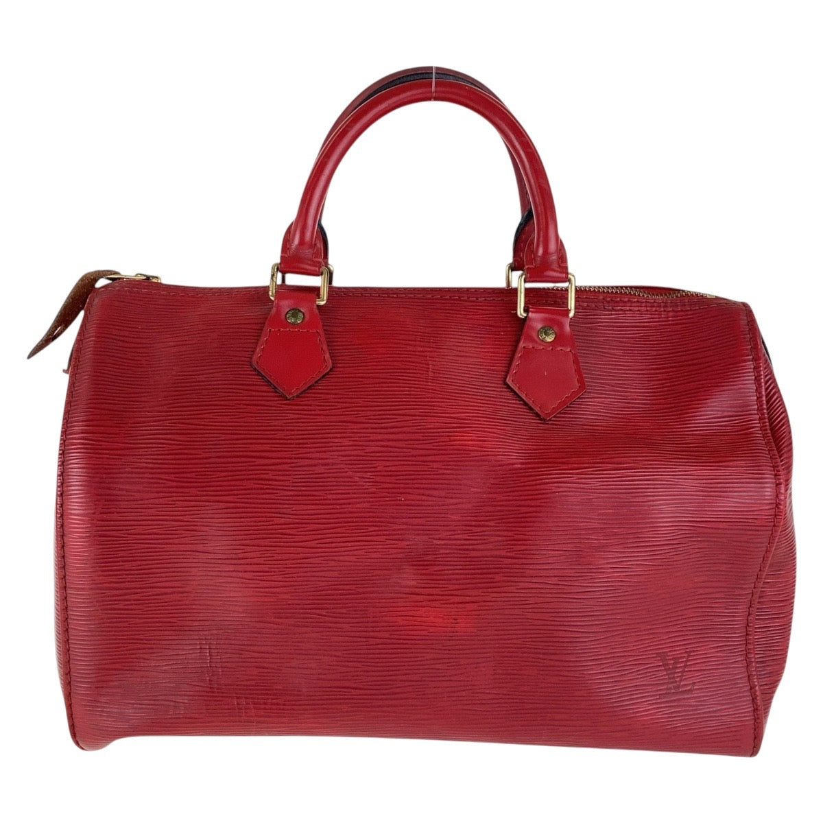 15819
LOUIS VUITTON Epi Speedy 30 Red Gold Hardware Epi Leather M43017 Handbag Boston Bag Ladies