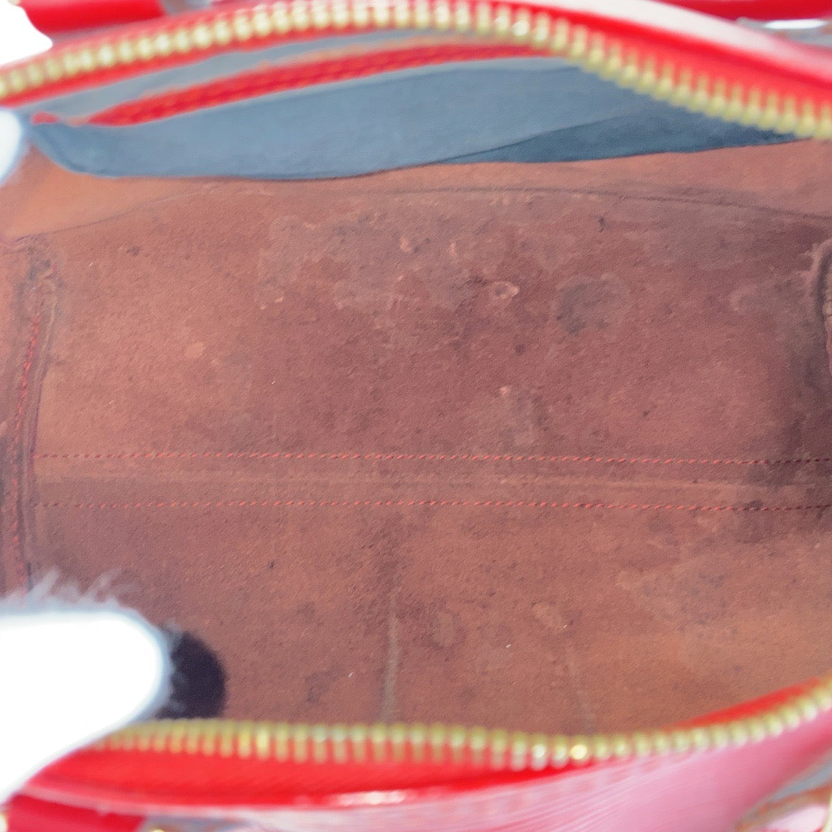 15819
LOUIS VUITTON Epi Speedy 30 Red Gold Hardware Epi Leather M43017 Handbag Boston Bag Ladies